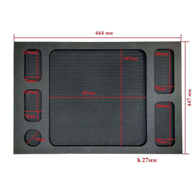 Накладка EVA на столешницу для инструментальной тележки HOREX HZ 20.1.008S